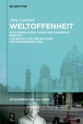 Cover-Bild zum Titel 'Weltoffenheit' von 'Jörg Lauster'