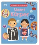Cover-Bild zum Titel 'Aufgeklappt und viel entdeckt! Unser Körper' von 'Tim Cooke'