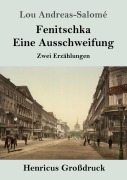 Cover-Bild zum Titel 'Fenitschka / Eine Ausschweifung (Großdruck)' von 'Lou Andreas-Salomé'