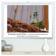 Cover-Bild zum Titel 'Schleswig und die Schlei - von Schloss Gottorf bis Schleimünde (hochwertiger Premium Wandkalender 2026 DIN A2 quer), Kunstdruck in Hochglanz' von 'Stephan Käufer'