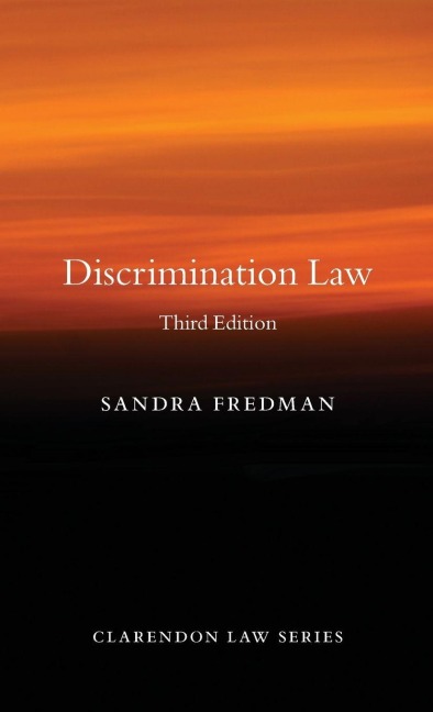 Discrimination Law - Sandra Fredman Fba Kc
