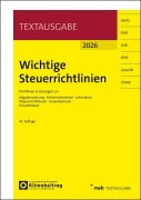 Cover-Bild zum Titel 'Wichtige Steuerrichtlinien' von ''