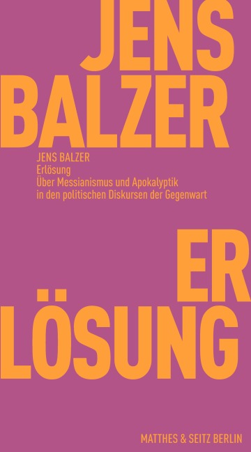 Erlösung - Jens Balzer