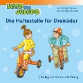 Cover-Bild zum Titel 'Leon und Jelena - Die Haltestelle für Dreiräder' von 'Rüdiger Hansen, Raingard Knauer'