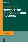 Cover-Bild zum Titel 'Text/Kritik: Nietzsche und Adorno' von ''