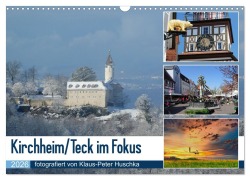 Cover-Bild zum Titel 'Kirchheim/Teck im Fokus (Wandkalender 2026 DIN A3 quer), CALVENDO Monatskalender' von 'Klaus-Peter Huschka'
