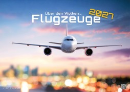 Cover-Bild zum Titel 'Planes - Über den Wolken - Flugzeuge - 2027 - Kalender DIN A3' von ''