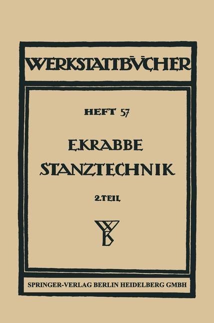 Stanztechnik - Erich Krabbe
