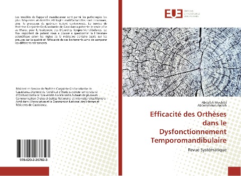 Efficacité des Orthèses dans le Dysfonctionnement Temporomandibulaire - Abdallah Mouhibi, Abderrahman Andoh