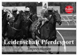 Cover-Bild zum Titel 'Leidenschaft Pferdesport - Impressionen (Wandkalender 2026 DIN A2 quer), CALVENDO Monatskalender' von 'Elisabeth Stanzer'