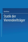 Cover-Bild zum Titel 'Statik der Vierendeelträger' von 'Karl Kriso'