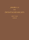 Cover-Bild zum Titel 'Jahrbuch des öffentlichen Rechts der Gegenwart. Neue Folge' von ''