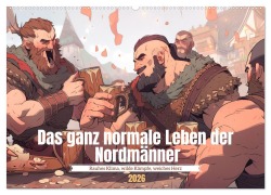 Cover-Bild zum Titel 'Das ganz normale Leben der Nordmänner (Wandkalender 2026 DIN A2 quer), CALVENDO Monatskalender' von 'Kerstin Waurick'