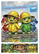 Cover-Bild zum Titel 'Lustige Koboldmakis - Comic (Wandkalender 2027 DIN A4 hoch), CALVENDO Monatskalender' von 'Torsten Irmer'