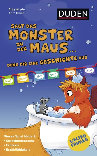 Weltenfänger: Sagt das Monster zu der Maus... (Spiel) - Anja Wrede