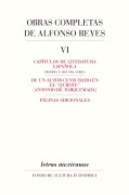 Cover-Bild zum Titel 'Obras completas, VI' von 'Alfonso Reyes'
