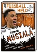 Cover-Bild zum Titel 'Mein Fußballheld Jamal Musiala  - Seine Geschichte, seine Spiele, seine Rekorde' von 'Florian Kinast'