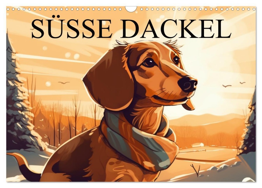 Dackel (Wandkalender 2026 DIN A3 quer), CALVENDO Monatskalender - Tim Alberts