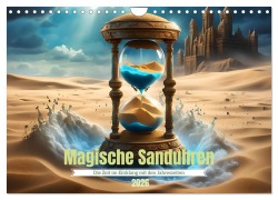 Cover-Bild zum Titel 'Magische Sanduhren (Wandkalender 2026 DIN A4 quer), CALVENDO Monatskalender' von 'Babett Paul'