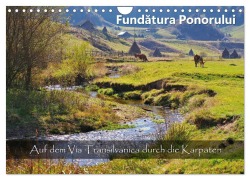 Cover-Bild zum Titel 'Fundatura Ponorului - Auf dem Via Transilvanica durch die Karpaten (Wandkalender 2027 DIN A4 quer), CALVENDO Monatskalender' von 'LianeM LianeM'