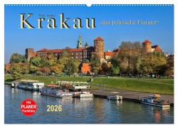 Cover-Bild zum Titel 'Krakau - das polnische Florenz (Wandkalender 2026 DIN A2 quer), CALVENDO Monatskalender' von 'Peter Roder'