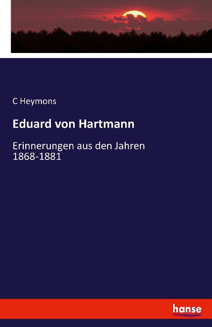Eduard von Hartmann - C. Heymons