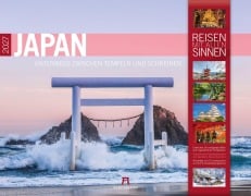 Cover-Bild zum Titel 'Japan Kalender 2027 | Unterwegs zwischen Tempeln und Schreinen' von 'Ackermann Kunstverlag GmbH'