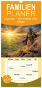 Cover-Bild zum Titel 'Familienplaner 2027 - Exodus - Die Reise des Mose mit 5 Spalten (Wandkalender, 21 x 45 cm) CALVENDO' von 'Pixs:Sell'