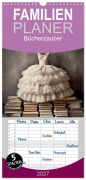 Cover-Bild zum Titel 'Familienplaner 2027 - Bücherzauber mit 5 Spalten (Wandkalender, 21 x 45 cm) CALVENDO' von 'Cathrin Illgen'