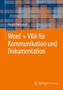 Cover-Bild zum Titel 'Word + VBA für Kommunikation und Dokumentation' von 'Harald Nahrstedt'