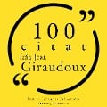Cover-Bild zum Titel '100 citat från Jean Giraudoux' von 'Jean Giraudoux'