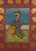 Cover-Bild zum Titel 'Carnet Blanc, Prince Indien À Genoux, Miniature 18e' von 'Sans Auteur'