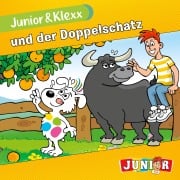 Cover-Bild zum Titel 'Junior & Klexx und der Doppelschatz' von 'Tina Fritzsche'