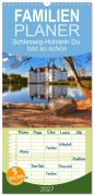 Cover-Bild zum Titel 'Familienplaner 2027 - Schleswig-Holstein Du bist so schön mit 5 Spalten (Wandkalender, 21 x 45 cm) CALVENDO' von 'Reinhard Balzerek'