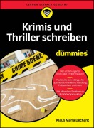 Cover-Bild zum Titel 'Krimis und Thriller schreiben für Dummies' von 'Klaus Maria Dechant'