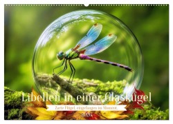 Cover-Bild zum Titel 'Libellen in einer Glaskugel (Wandkalender 2026 DIN A2 quer), CALVENDO Monatskalender' von 'Torsten Irmer'