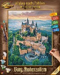 Cover-Bild zum Titel 'Malen nach Zahlen - Burg Hohenzollern' von ''