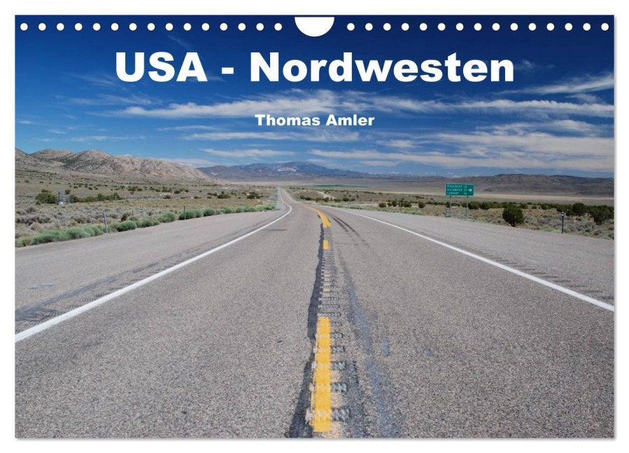 USA - Nordwesten (Wandkalender 2026 DIN A4 quer), CALVENDO Monatskalender - Thomas Amler