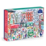 Cover-Bild zum Titel 'Michael Storrings Christmas in Greenwich Village 1000 Piece Puzzle' von ''
