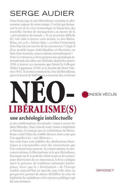 Néolibéralisme(s) - Serge Audier