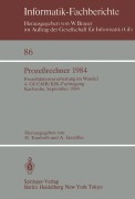 Cover-Bild zum Titel 'Prozeßrechner 1984' von ''