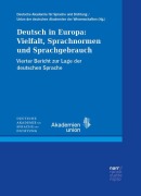 Cover-Bild zum Titel 'Deutsch in Europa' von ''