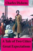 Cover-Bild zum Titel 'A Tale of Two Cities + Great Expectations: 2 Unabridged Classics' von 'Charles Dickens'