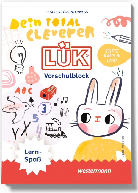 LÜK. Dein total cleverer LÜK Vorschulblock LERNSPASS - 