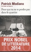 Cover-Bild zum Titel 'Pour que tu ne te perdes pas dans le quartier' von 'Patrick Modiano'