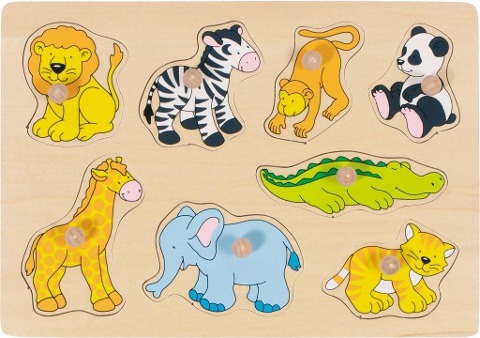Steckpuzzle Zootiere - 