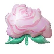 Cover-Bild zum Titel 'Folienballon Rose, 1 Stk, 60 x 50 cm' von ''