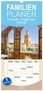 Cover-Bild zum Titel 'Familienplaner 2026 - Tunesien. Magie des Orients mit 5 Spalten (Wandkalender, 21 x 45 cm) CALVENDO' von 'Hanna Wagner'