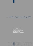 Cover-Bild zum Titel '... vor dem Papyrus sind alle gleich!' von ''