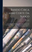 Cover-Bild zum Titel 'Bando Circa L'armi Corte Da Suoco' von 'Tuscany (Italy)'